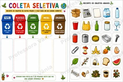 Prévia de 🌎💚 ATIVIDADES SOBRE O MEIO AMBIENTE – MATERIAL GRATUITO 💚🌱