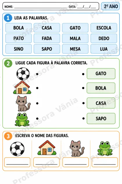 Prévia de 💗 ATIVIDADES ADAPTADAS PARA TDAH – 2º ANO