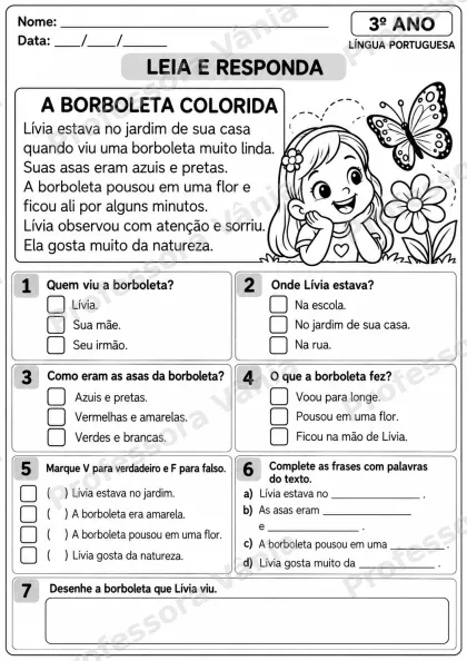 Prévia de KIT DE LÍNGUA PORTUGUESA – 3º ANO 📚✏️